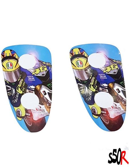 Kit déco Pads stunt n°8 - Scoot 50 Racing