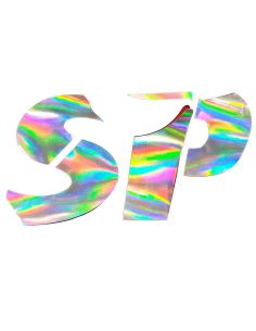 Autocollant "SP" Zip SP holographique - Scoot 50 Racing
