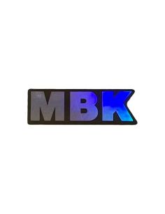 Autocollant MBK holographique - medium - Scoot 50 racing