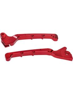 LEVIER DE FREIN PIAGGIO ZIP ROUGE ANODISE Scoot 50 Racing