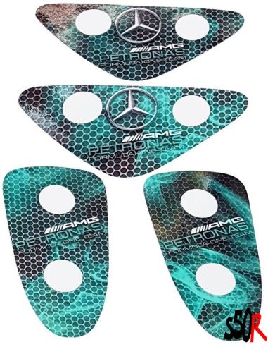 Kit déco Pads stunt n°11 - Scoot 50 Racing