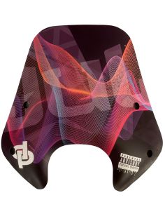Bulle personnalisée n°22 Piaggio Zip 2t et 4t - Scoot 50 Racing