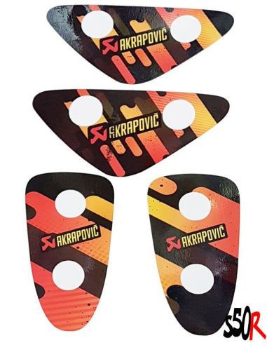 Kit déco Pads stunt n°13 - Scoot 50 Racing