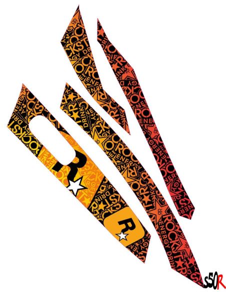 Kit déco ZIP SP n°34 - Scoot 50 Racing