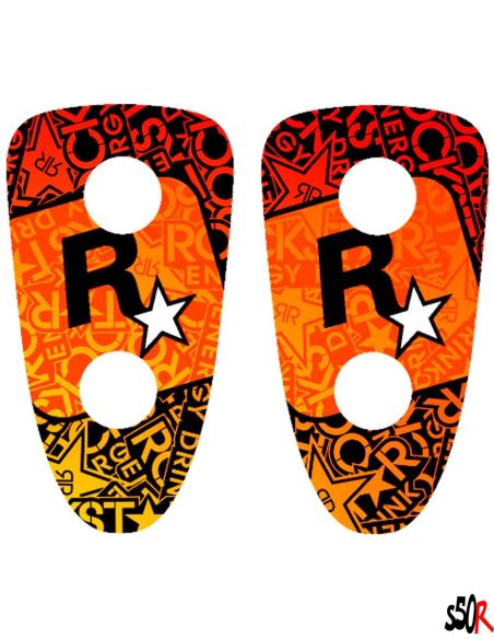 Kit déco Pads Stunt n°53 - Scoot 50 Racing