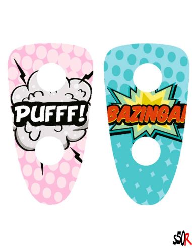 Kit déco Pads Stunt n°54 - Scoot 50 Racing