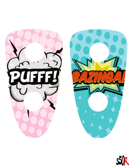 Kit déco Pads Stunt n°54 - Scoot 50 Racing
