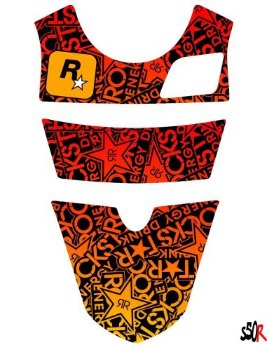Kit déco MBK Booster n°41 - Scoot 50 Racing
