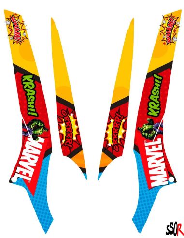 Kit déco MBK Booster n°42 - Scoot 50 Racing