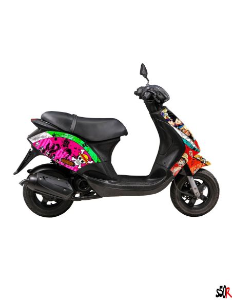Kit déco Zip Origine n°24 - Scoot 50 Racing