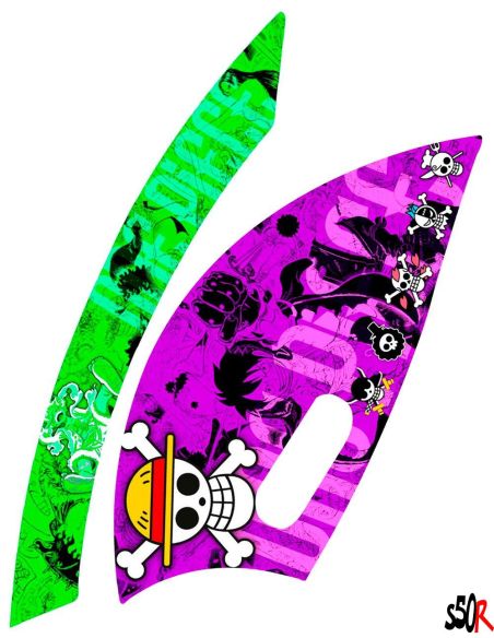 Kit déco Zip Origine n°24 - Scoot 50 Racing