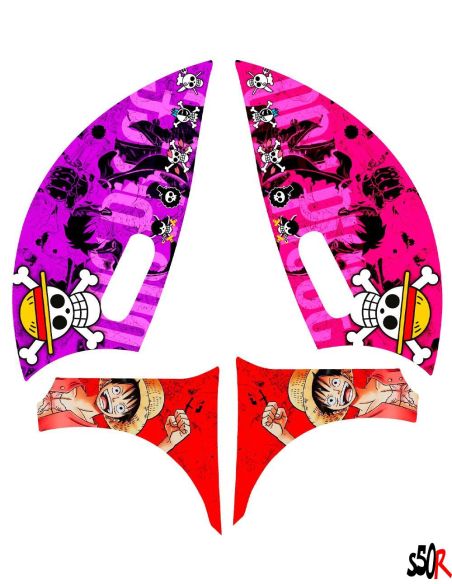 Kit déco Zip Origine n°24 - Scoot 50 Racing