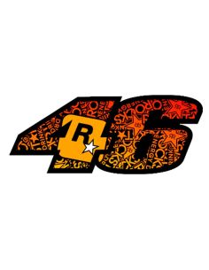 Autocollant 46 perso n°56 - Scoot 50 Racing