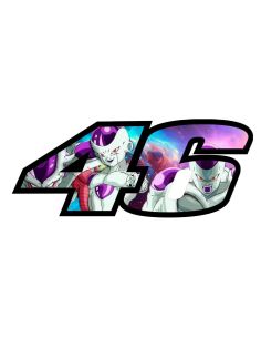 Autocollant 46 perso n°57 - Scoot 50 Racing