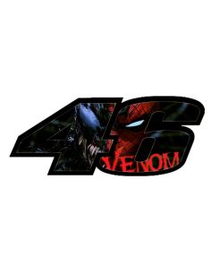Autocollant 46 perso n°58 - Scoot 50 Racing