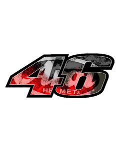 Autocollant 46 perso n°59 - Scoot 50 Racing