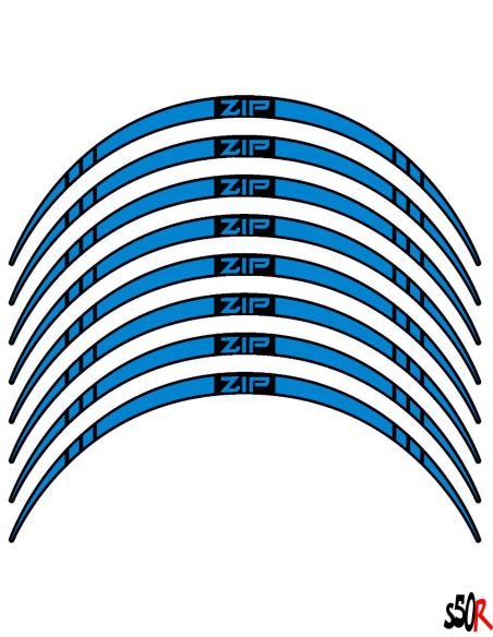 Liseret de jante Zip - pointe - 10 pouces - n°5