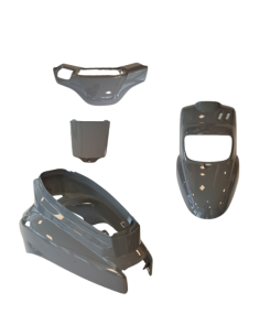 Kit carénage MBK Booster Spirit Yamaha Bw's - GRIS NARDO