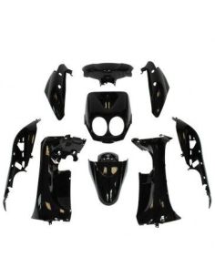 Kit carénage mbk nitro yamaha aerox - noir brillant 9p