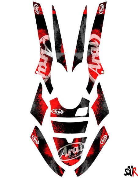 Kit déco MBK Booster n°44 - Scoot 50 Racing
