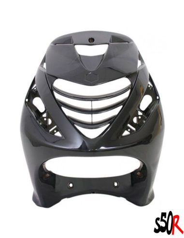 Carénage face avant "SP" Piaggio Zip 2t et 4t - noir brillant