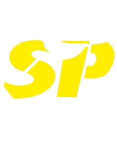 AUTOCOLLANT "SP" zip sp jaune