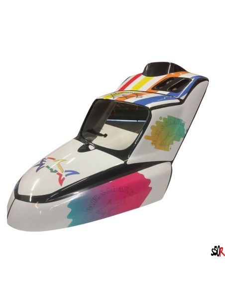 Ensemble carénage MBK Booster n°3 - Scoot 50 Racing