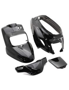 Kit carénage MBK Booster Spirit Yamaha bw's noir brillant - Scoot 50 Racing