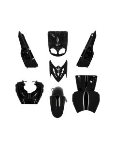 Kit carénage MBK Stunt Yamaha slider - noir brillant