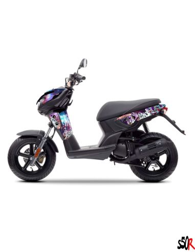 Kit carénage MBK Stunt Yamaha slider - noir brillant