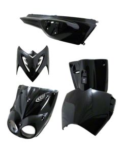 Kit carénage MBK Stunt Yamaha slider - noir brillant