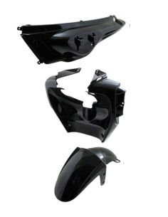 Kit carénage MBK Stunt Yamaha slider - noir brillant 2