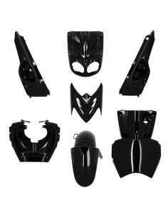 Kit carénage MBK Stunt Yamaha slider - noir brillant