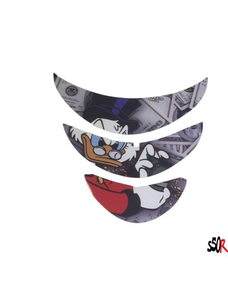Kit déco ailettes Zip SP n°17 - Scoot 50 Racing