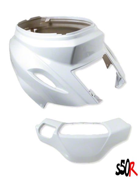 Kit carénage MBK Booster Spirit Yamaha Bw's - blanc brillant