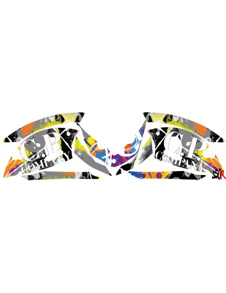 Kit déco ZIP SP complet n°9-Scoot 50 Racing