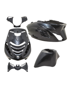 Kit carénage Piaggio Zip - Sp evo - bmw anthracite - Scoot 50 Racing