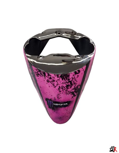 Kit carénage Piaggio Zip 2t et 4t - noir brillant personalisé n°1