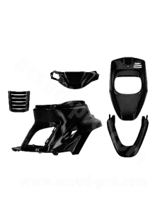 Kit carénage MBK Booster Spirit Yamaha Bw's 1999/2003 - noir brillant
