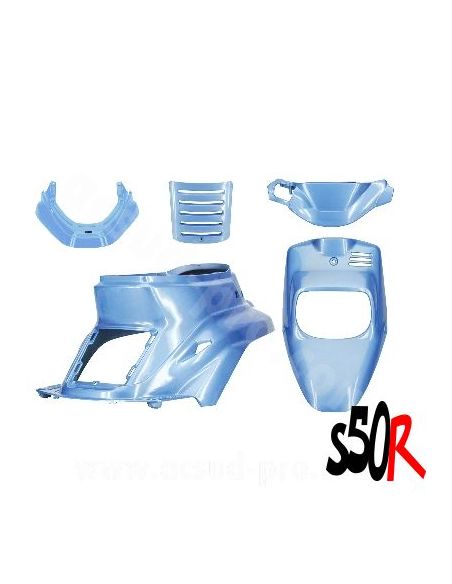 Kit carénage MBK Booster Spirit Yamaha Bw's 1999/2003 - bleu hawai