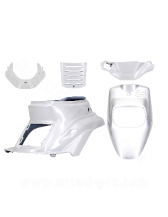 Kit carénage MBK Booster Spirit Yamaha Bw's 1999/2003 - blanc metal