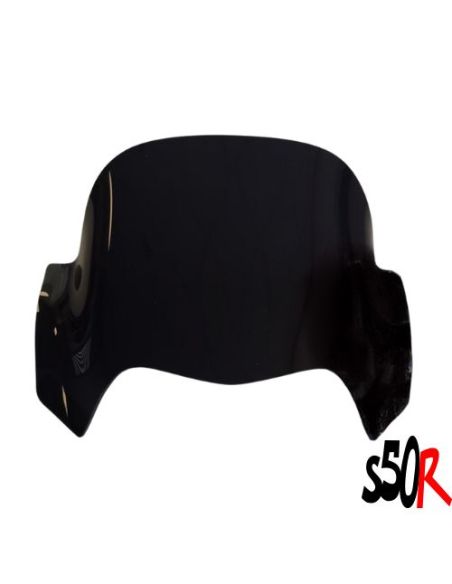 Bulle basse noire Zip 2T et 4T - Scoot 50 Racing