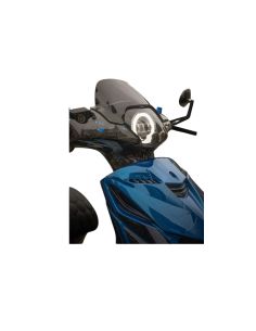 Bulle basse noire Zip 2T et 4T - Scoot 50 Racing 2