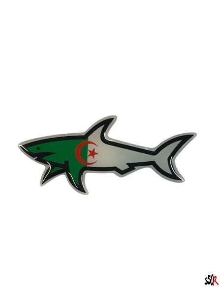 Autocollant Requin algerie - Scoot 50 Racing