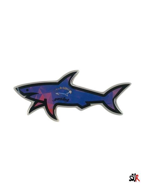 Autocollant Requin 3D 2 - Scoot 50 Racing