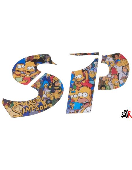 AUTOCOLLANT "SP" zip sp n°1 - Scoot 50 Racing