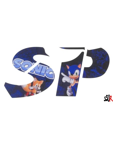 AUTOCOLLANT "SP" zip sp n°9 - Scoot 50 Racing
