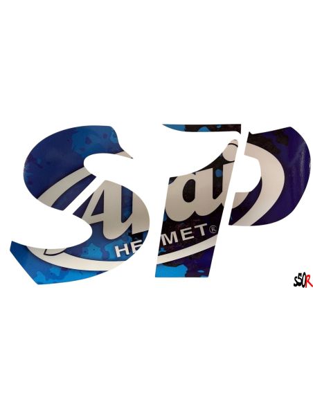 AUTOCOLLANT "SP" zip sp n°14 - Scoot 50 Racing