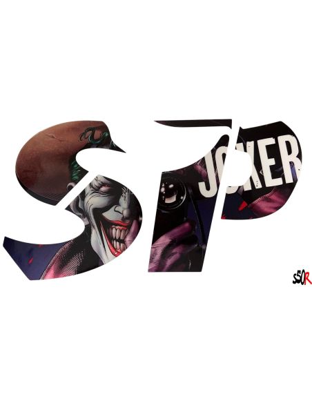 AUTOCOLLANT "SP" zip sp n°13 - Scoot 50 Racing