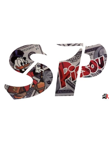 AUTOCOLLANT "SP" zip sp n°11 - Scoot 50 Racing